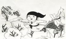 夏天的池塘边看图写话