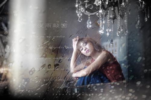 下雨，点击窗户