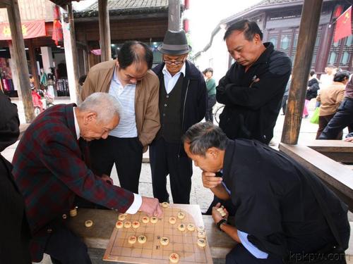 我尝到了下棋的乐趣