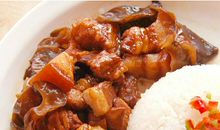 肉末米饭的味道