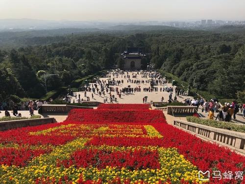 南京中山公墓的景色