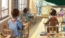 我听见了老师的教书声