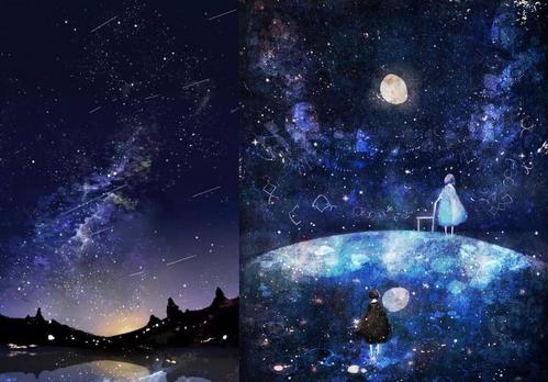 梦幻般的星空