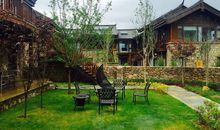 爷爷家的小院子