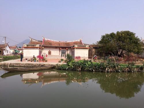 参观校园风光