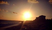 夕阳下，美好的遇见