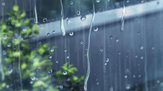 多雨的早晨