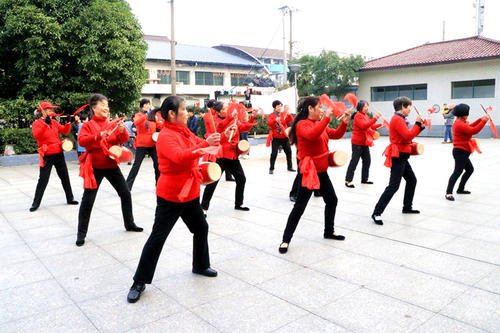 运动会上的热情