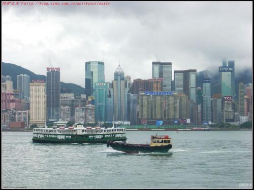 在香港旅行