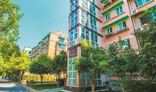 小区的一道风景