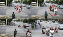 闯红灯的那一刻