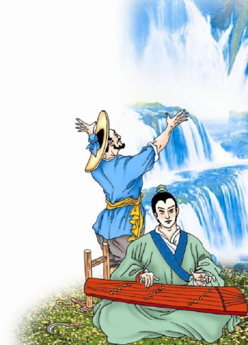 山间溪流