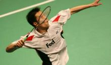 打羽毛球的快乐