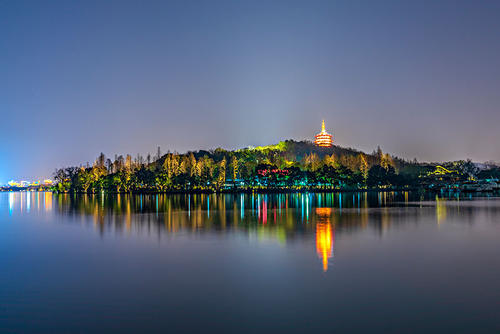 西湖夜景