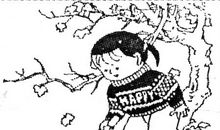 春天的小河看图写话