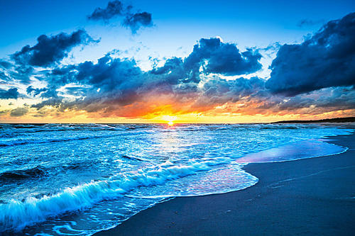 大海美景