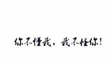 你们不懂我的心