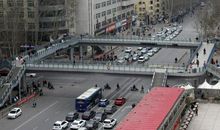 学校门口的天桥