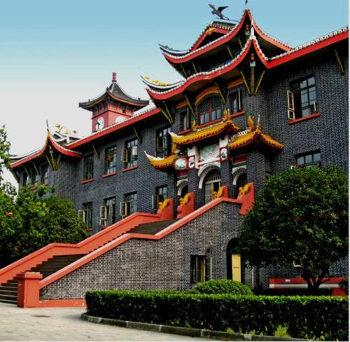 参观四川大学