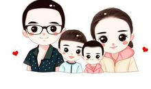 幸福的五口之家