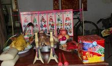 过年习俗请菩萨