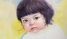 一个可爱的小女孩