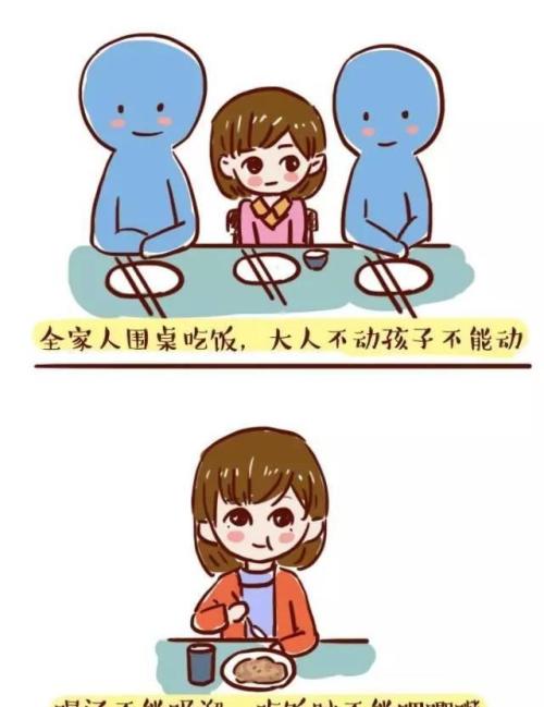 餐桌上发生了什么事