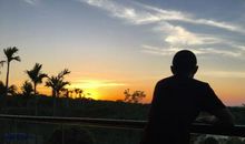 一个沧桑的背影