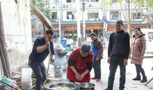 过新年，做黄粿