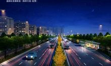 早晨的沿江风光带