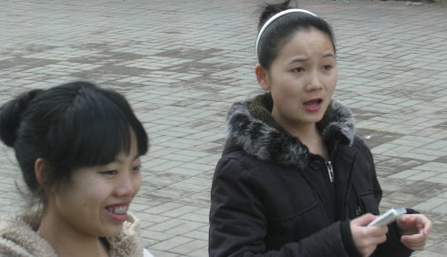 在车上看到和听到