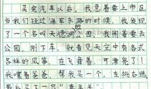 我喜欢作文600字