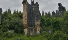 壮观的昆明石林