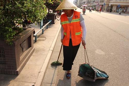 环卫工人的美丽