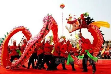 美丽的龙灯笼