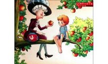 苹果树上的奶奶