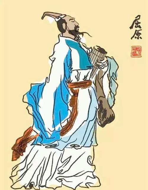 我和钦佩的屈原住在一起