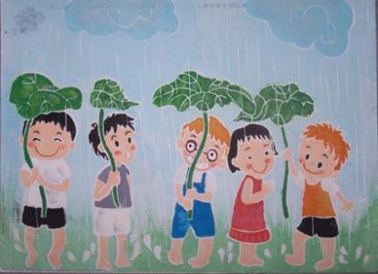 我发现了春雨的美丽