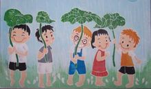 我发现了春雨的美