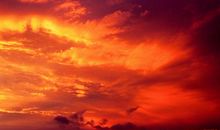 又是彩霞降临时