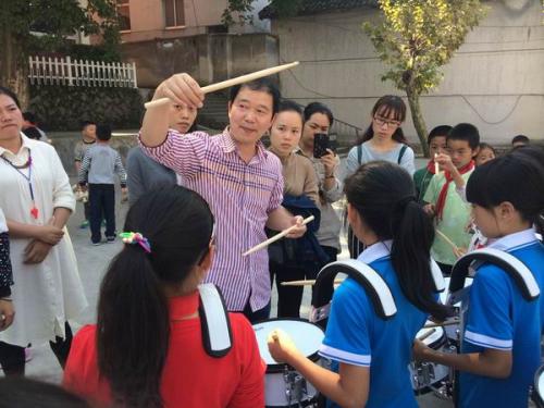 首次参加“金童”活动