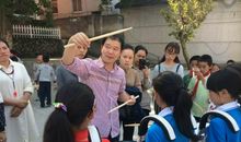 第一次参加“金色少年”活动