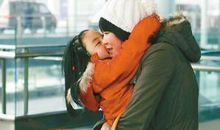 送妈妈去火车站