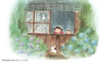 春雨妹妹来了