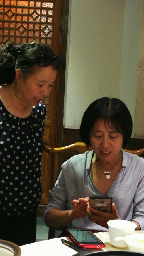 母校跟我合影