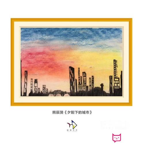 夕阳下的城市