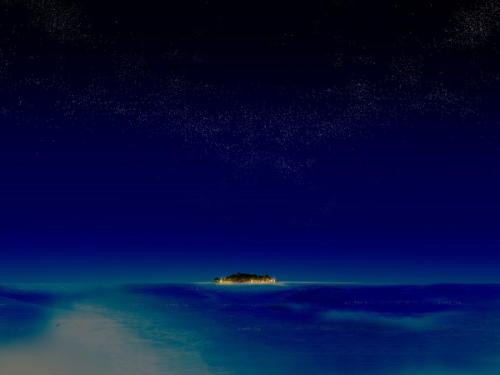 为夜空着色