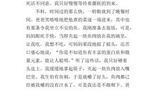 我战胜了什么作文400字