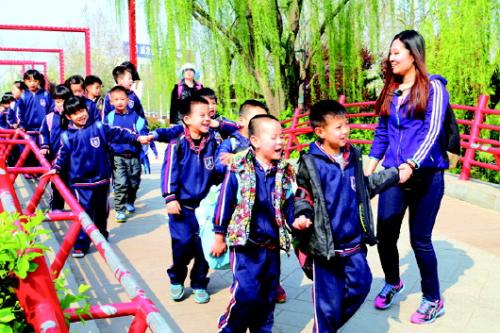 我在老师的指导下