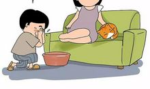 我想爸爸和节约用水